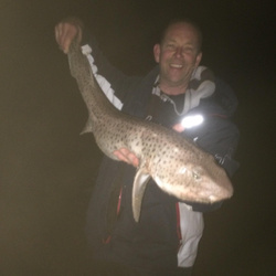 Steve Nicholson with a Bull Huss of 11lb 12oz
