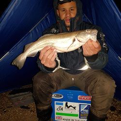 Lloyd Carty with a Whiting of 1lb 12oz
