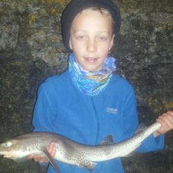 Josh Johnson with a Dogfish of 2lb 9oz