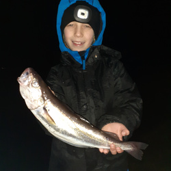 Josh Johnson with a Whiting of 1lb 12oz