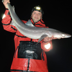 Mark Bryce with a Spurdog of 14lb 2oz