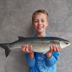 Josh Johnson with a Mullet, Thick Lip of 5lb 0oz
