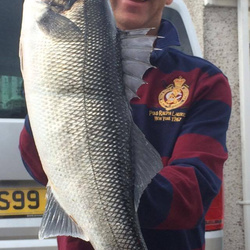 Steve Nicholson with a Bass of 6lb 6oz
