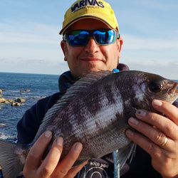 Mark Bryce with a Bream, Black of 2lb 2oz