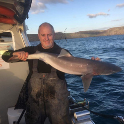 Tony Swain with a Spurdog of 21lb 10oz
