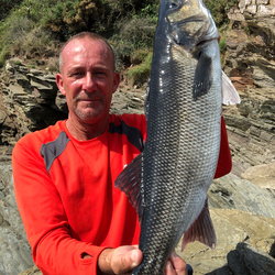 Rob Wheaton with a Bass of 8lb 4oz