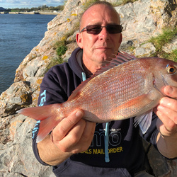 Rob Wheaton with a Bream, Couches of 1lb 8oz