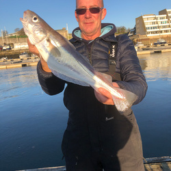 Rob Wheaton with a Whiting of 2lb 3oz