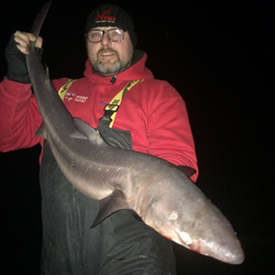 Gav Cuthbertson with a Spurdog of 12lb 12oz