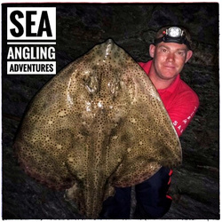 Andy Webb with a Ray, Blonde of 27lb 0oz