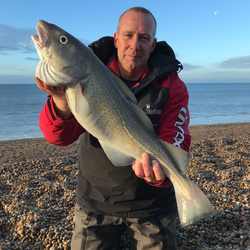 Rob Wheaton with a Cod of 7lb 6oz 5dr