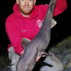 Andy Webb with a Bull Huss of 10lb 3oz