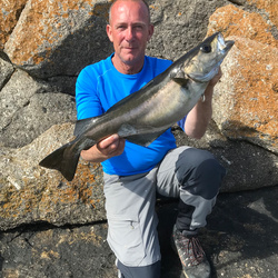 Rob Wheaton with a Pollack of 5lb 8oz