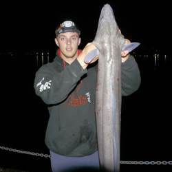 Carl Mccormack with a shore caught Conger - 25lb 2oz (7th October 2015)