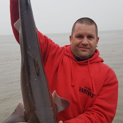 Mark Bryce with a Spurdog of 12lb 3oz