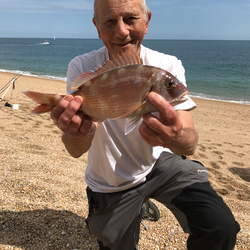 Mike Hodge with a Bream, Couches of 1lb 4oz