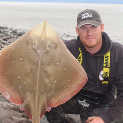 Andy Webb with a Ray, Small Eyed of 8lb 8oz