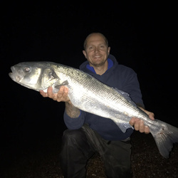 Mark Hayman with a Bass of 9lb 7oz