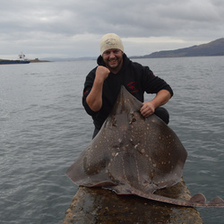 Eddie Reilly with a Angler Fish of 75lb 0oz