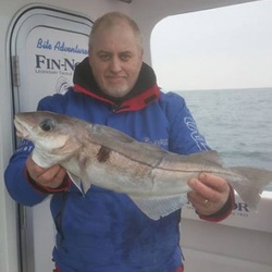 Tony Swain with a open ground caught Haddock - 4lb 8oz (21/01/2017)