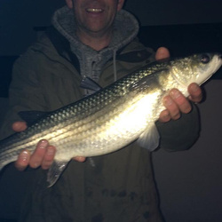 Steve Nicholson with a Mullet, Thick Lip of 5lb 1oz
